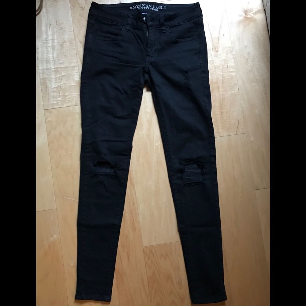 AE black jegging